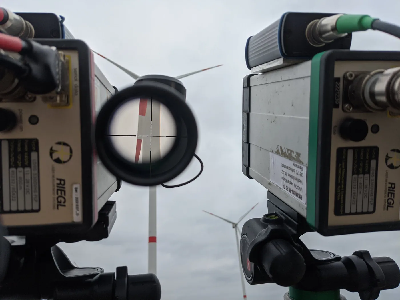 Azimuth calibration measurement on wind turbine